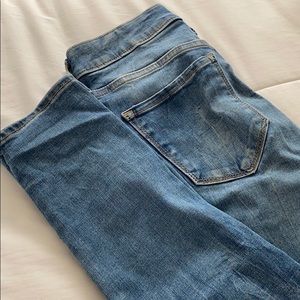Medium-Wash Super Skinny Jeans